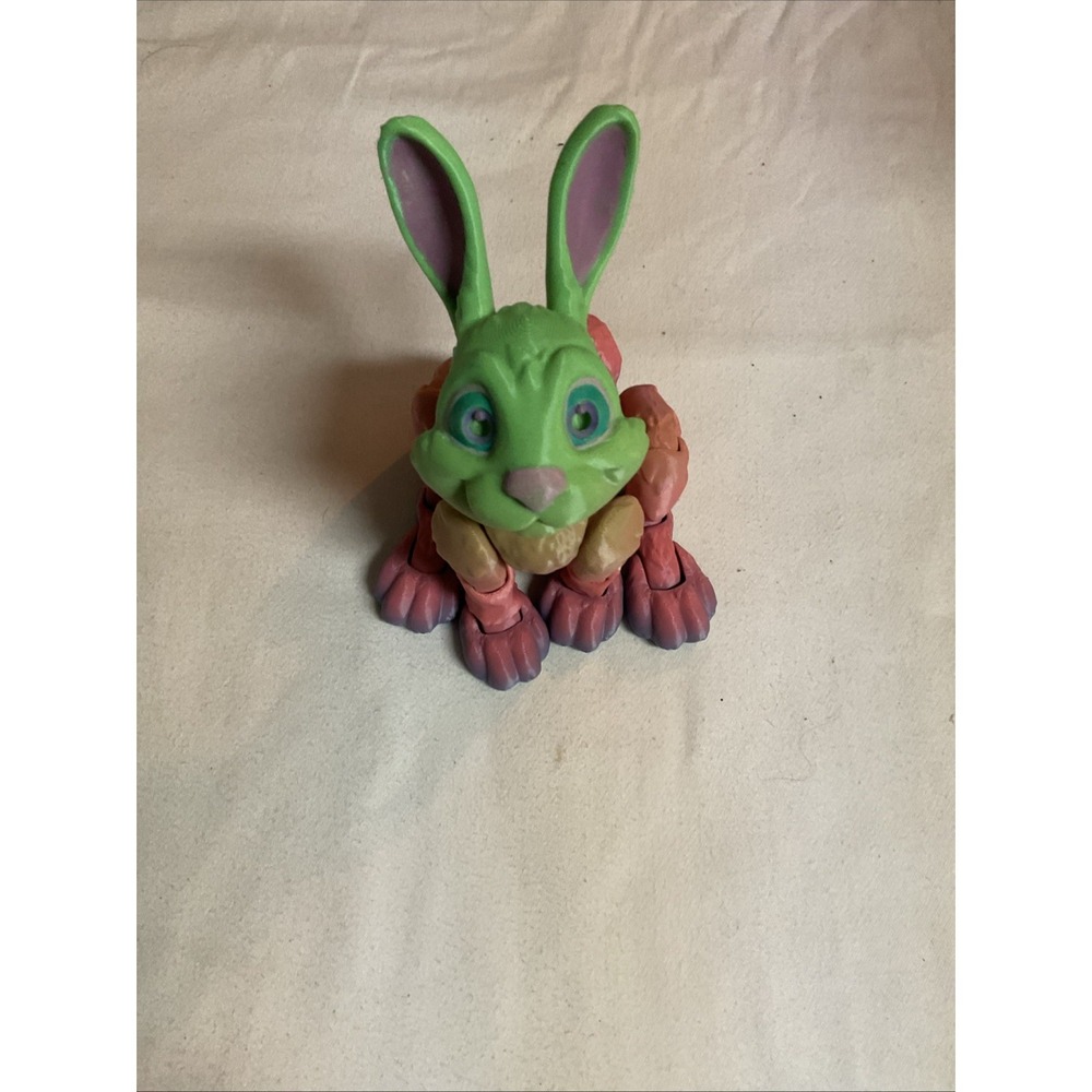 Friendly Articulated‎ Bunny Rabbit | Cute | 3D Printed | Wildlife | Fidget
